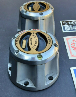 Warn M-175 Locking Hubs - Vintage AMC Jeep J4800, Gladiator Camper