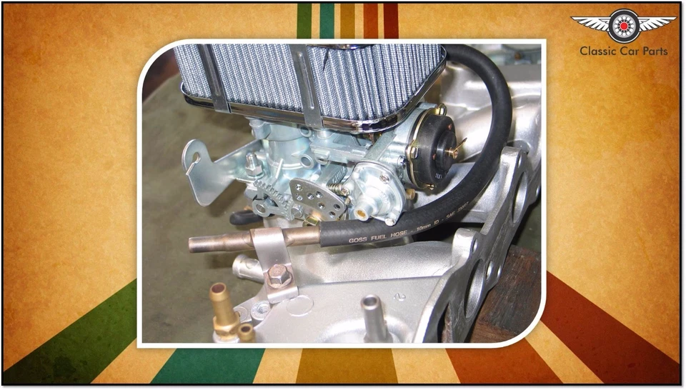 Kit de carburador deportivo EMPI para Mitsubishi Magna 38 mm (actualización Weber 32/36 DGV) Foto 4 de 4