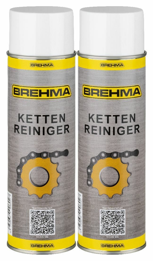 3x BREHMA Kettenreiniger Spray 500ml Roller Kettenpflege Motorrad Fahrrad Bike