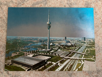 Munich (Munchen) - Olympic Stadium - Germany   (color SILVER! , Cod.M283)