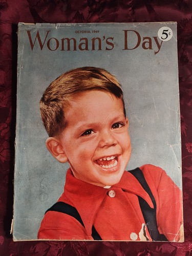 WOMAN'S DAY Magazine October 1949 Minnie Hite Moody Mary Knowles Zoa Sherburne - 第 1/1 張圖片