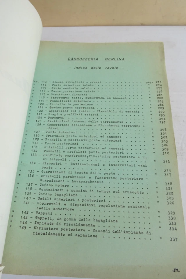 catalogo parti di ricambio Alfa Romeo 2600 spider sprint berlina - Immagine 3 di 4