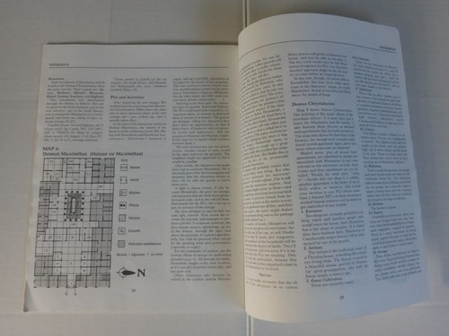 DDA1 Arena of Thyatis - ORIGINAL - Dungeons & Dragons  AD&D - TSR - Picture 8 of 13
