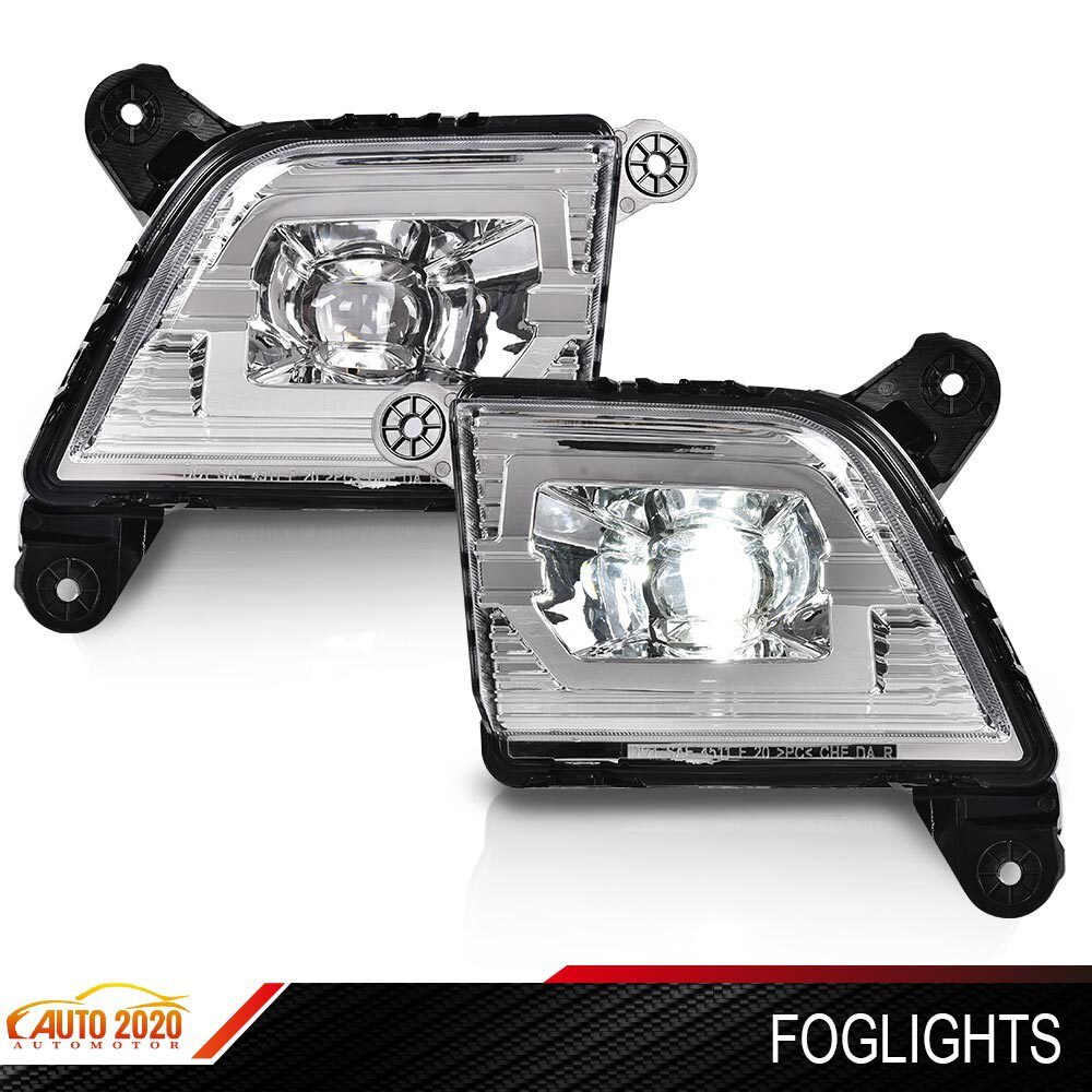 2019-2021 Silverado Fog Light Kit 85149040 No Task Lighting OEM Style