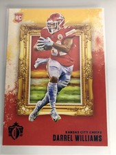 2020 Chronicles Gridiron Kings Darrel Williams Teal Parallel Rookie Card #GK-24