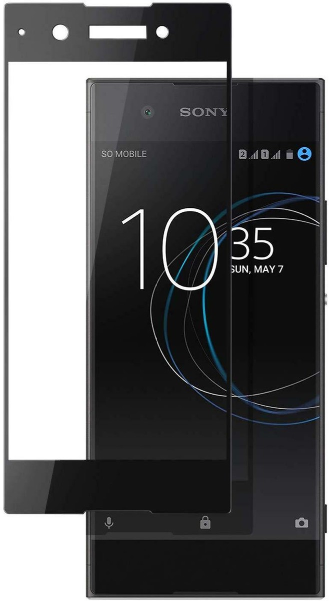 Protezione In Vetro Temperato Curvo Per Sony Xperia 1 10 II L3 5 10 XA2 XZ2 XZ3
