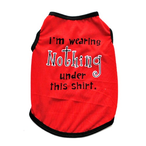 Cute Pet Cat Small Dog T Shirts Clothes for Puppy Summer Cotton Vest - Picture 8 of 17