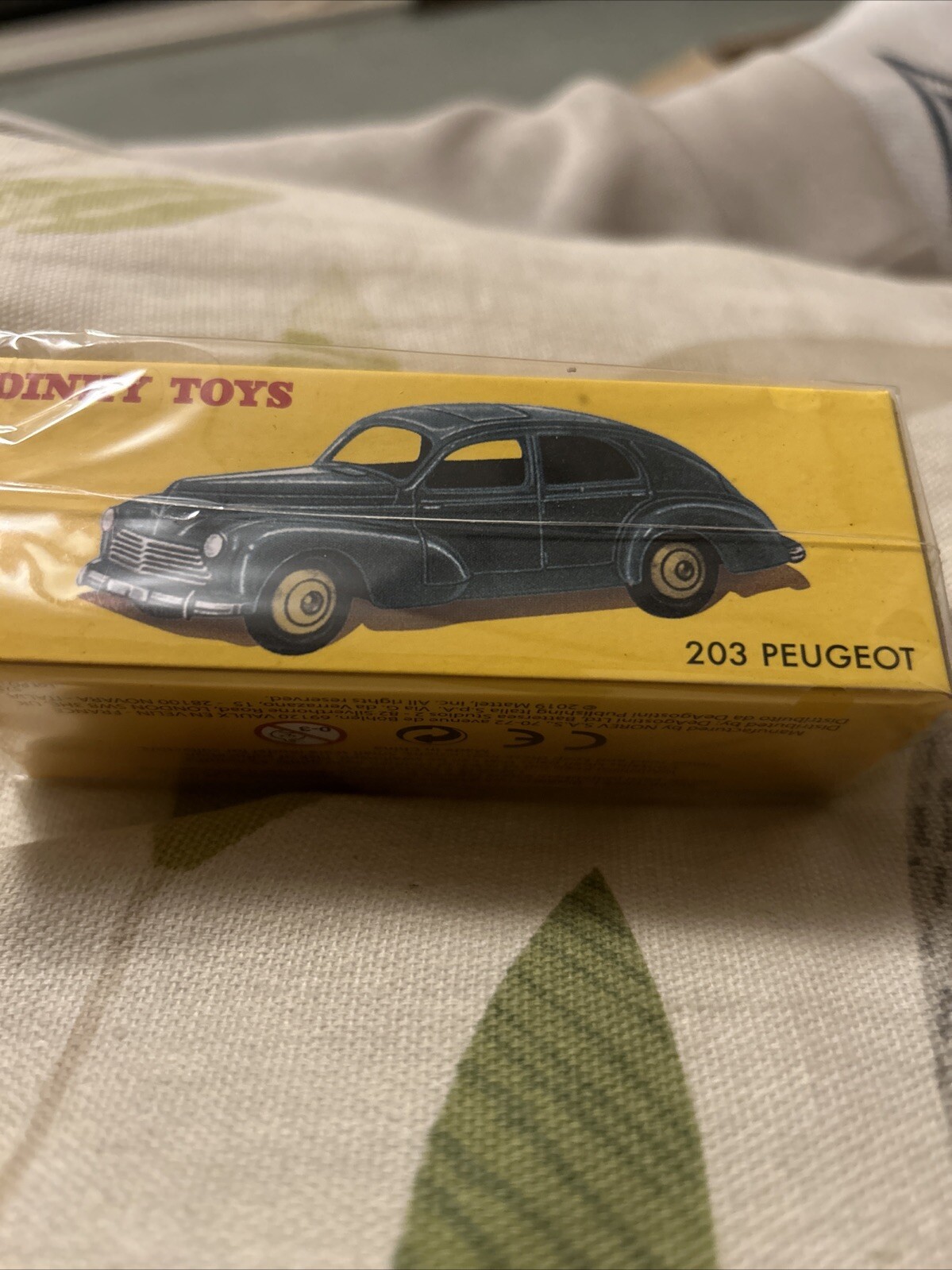 Dinky Toys 24R - Peugeot 203 Vert Métallisé, Rare Première Variante