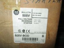 NEW ALLEN-BRADLEY 505V-BOD SERIES B REVERSING STARTER SIZE 1 110/120 V COIL