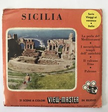 VIEW-MASTER - SICILIA 1690 A - 1690 B - 1690 C - 1959 - viewmaster