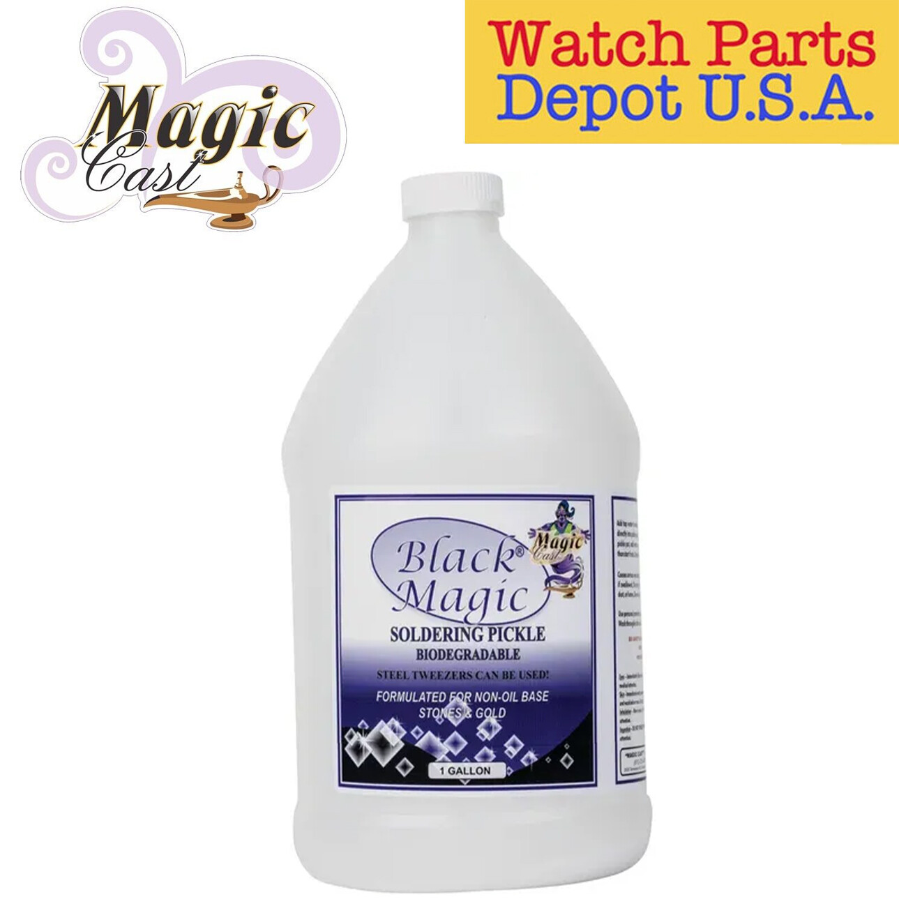 Magic Cast Ultrasonic Cleaner for Jewelry Metal Cleaning Concentrate Solutions