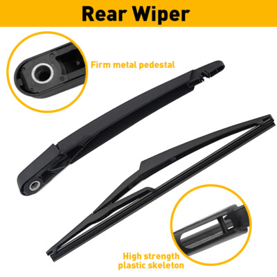 SJR Autoparts Rear Wiper Arm & Blade Kit For Renault Grand Scenic 2009-2013 (405mm)