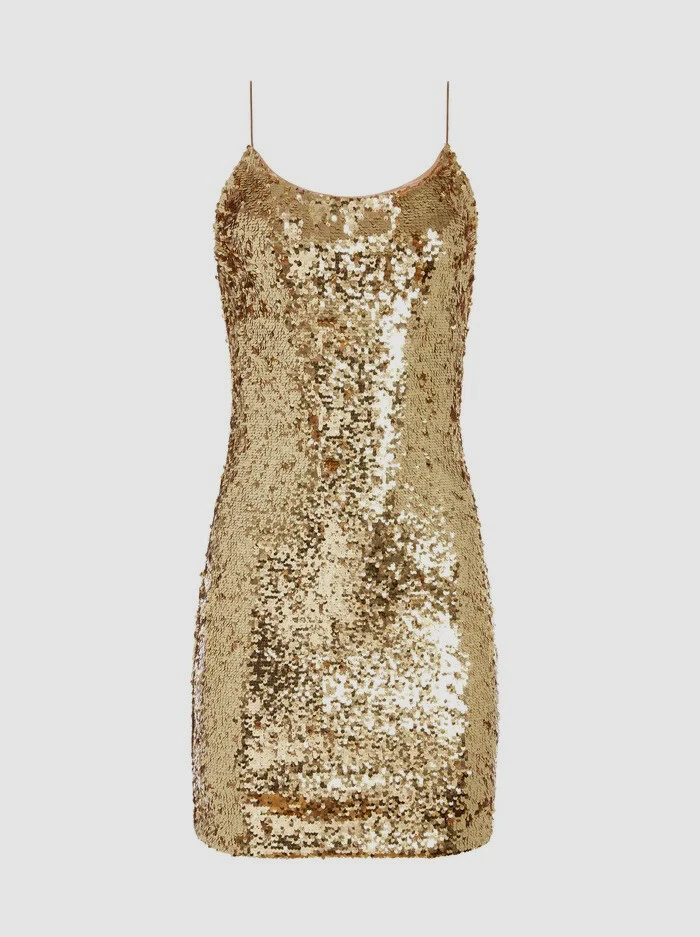 alice and olivia sequin dress