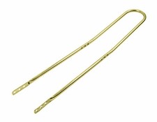 NEW! 36" LONG BACK GENUINE VINTAGE LOWRIDER BICYCLE STEEL SISSY BAR IN GOLD.
