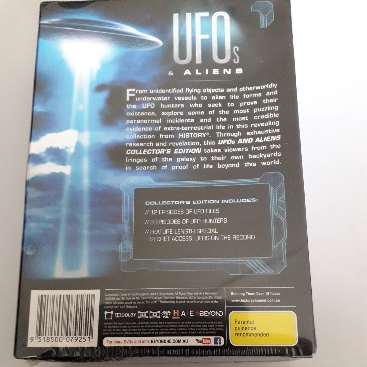 UFOS & ALIENS COLLECTORS EDITION DVD NEW SEALED HISTORY CHANNEL
