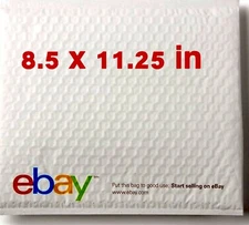 eBay Branded Mailer Padded Airjacket Bubble Envelope 8.5 x 11.25 U Pick Quantity