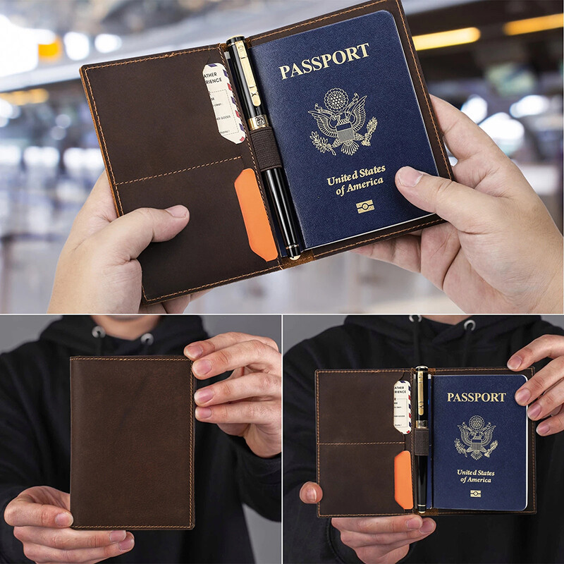 Passport Holder Travel Wallet Bag ID Card Document... U2013 Vicedeal
