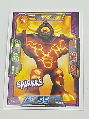 Nexo Knights Einzelkarten Sparkks NM