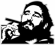 Fidel Castro Cuba Car Bumper Window Sticker Decal 5