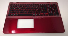 TopCase Sony Vaio Fit 15 SVF15AA1QM SVF15AA1QU DE tastiera retroilluminata poggiapolsi