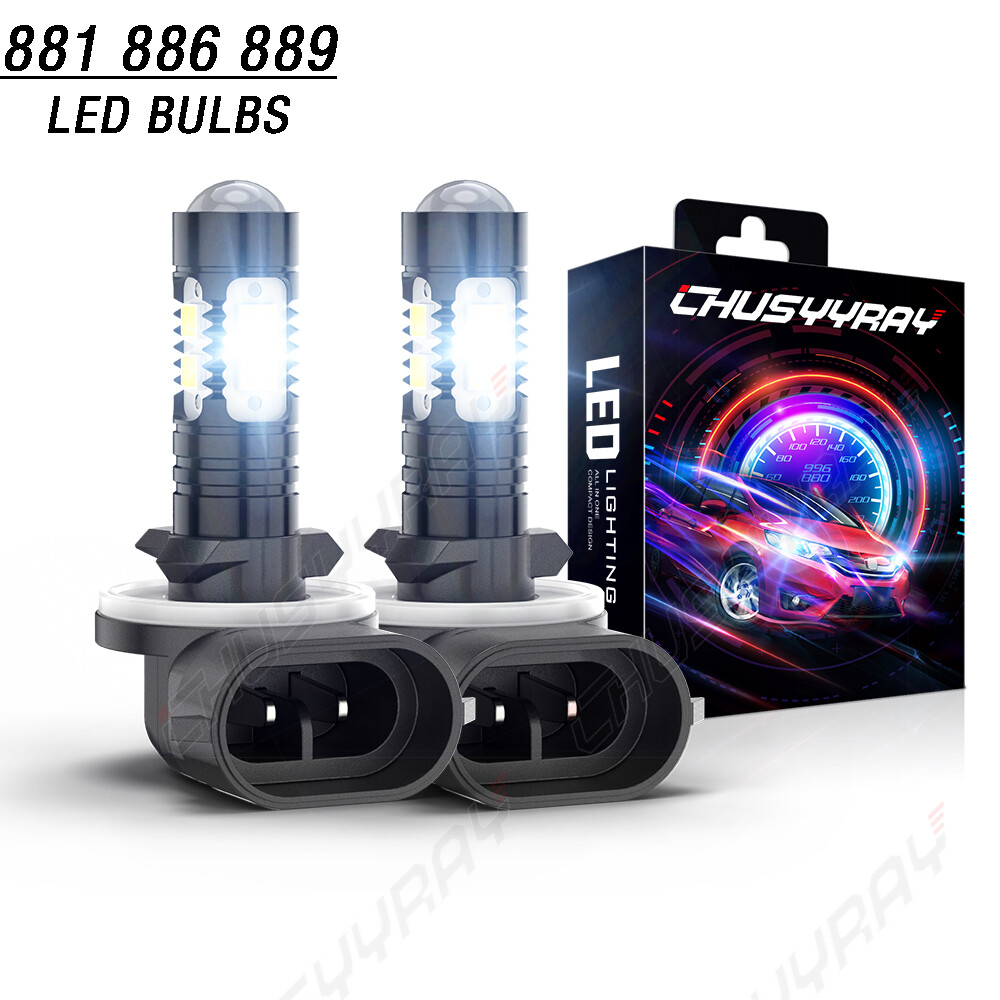 For Golf Cart Replace LED Headlight Bulbs Custom Precedent Club Car DS 1999-2020