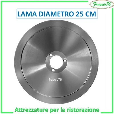 RASSPE / SB SLAYER LAMA ACCIAIO PER AFFETTATRICE FAC mm 250 25 cm - RICAMBI PER AFFETTATRICI