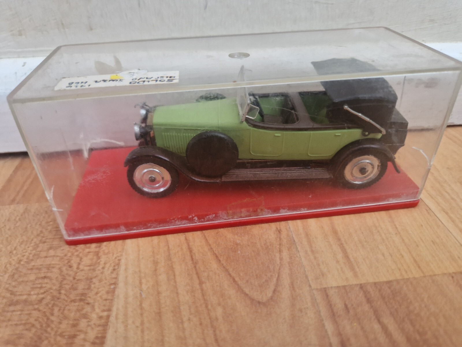 1/43 SOLIDO AGE D'OR - CLASSIC 1926 HISPANO SUIZA DECOUVRABLE GREEN DIECAST CAR