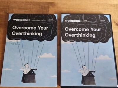 Great Courses ~ Overcome Your Overthinking ~ 2 DVDs + Guidebook