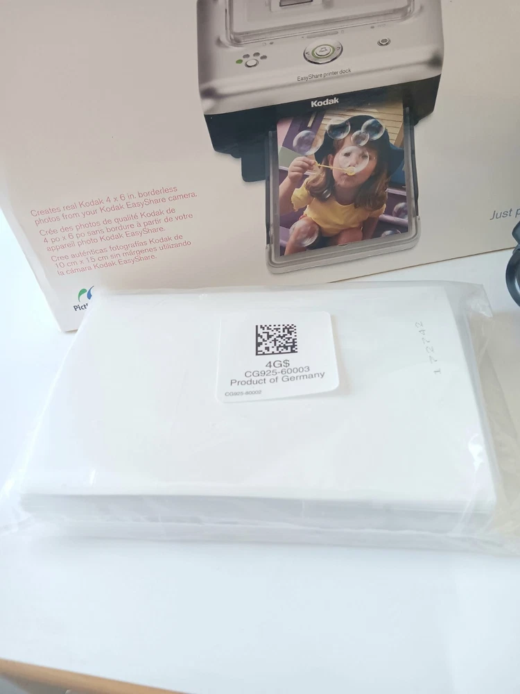 Kodak EasyShare Photo Printer Camera Dock CX DX LX Tested Works W/ Picture Paper