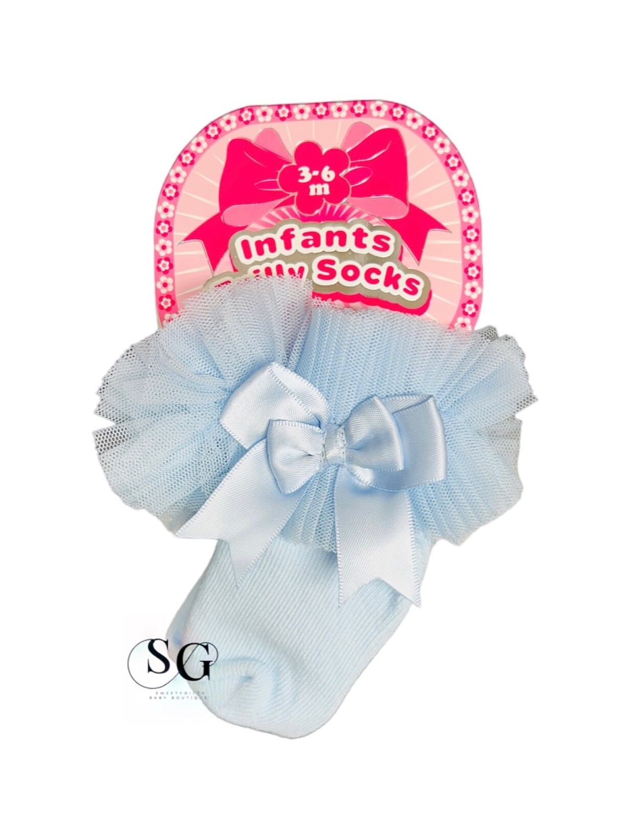 Baby Girl Frilly Socks 36 Months Baby Girl Pink Blue Red Tutu Sock