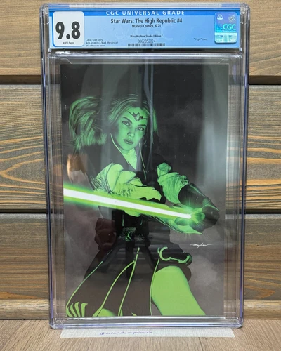 Star Wars The High Republic #4 Mayhew Virgin Shadow CGC 9.8 2021 