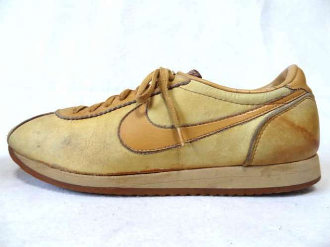 NIKE Le Village Made in USA All Leather Brown Sneakers Men's NIKE Le Village Made in USA All Leather Brown Sneakers Men's