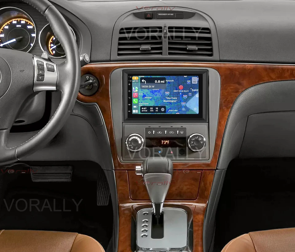 For 2007 2008 2009 Saturn Aura Android 13 Carplay Car Stereo Radio GPS Navigatio Foto 4 de 4