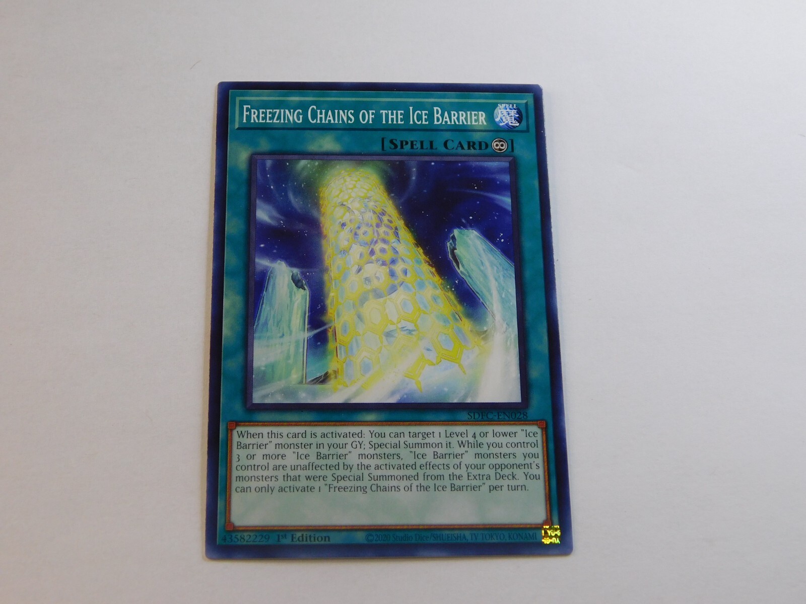 Yu-Gi-Oh TCG Freezing Chains Structure Deck SDFC 2020 - Choose Your Card