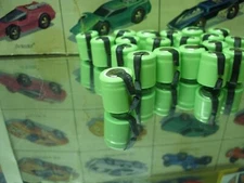 Hot Wheels Sizzler Lot of 10 June/July NiMH 1/3AA Short Chassis Batteries