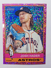 2025 Topps Heritage Pink Chrome 313 Josh Hader Houston Astros
