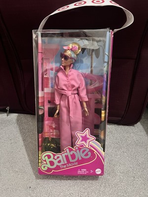 Barbie The Movie Sammlerpuppe Margot Robbie als Barbie im rosa Power Overall