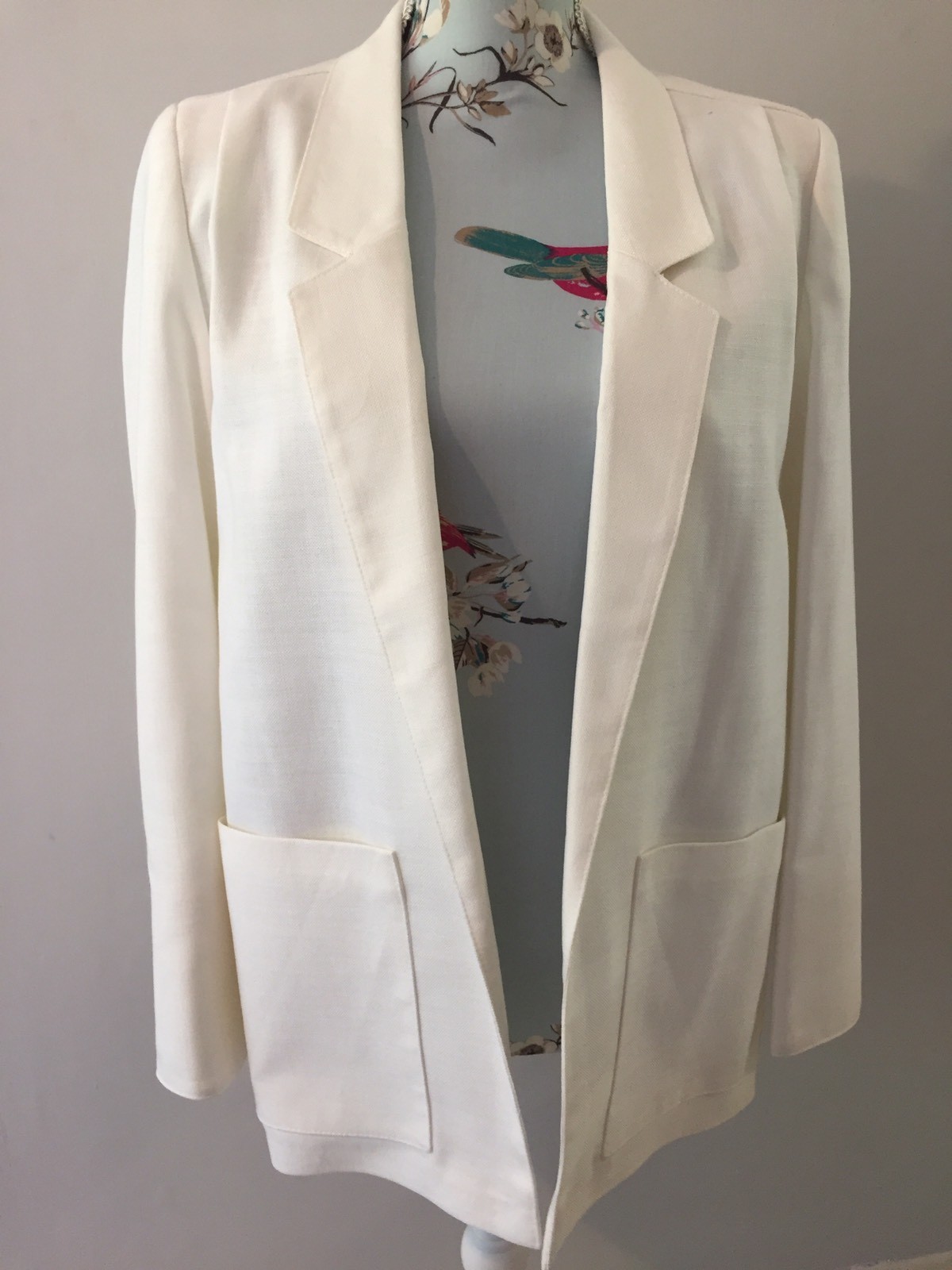 white occasion jacket