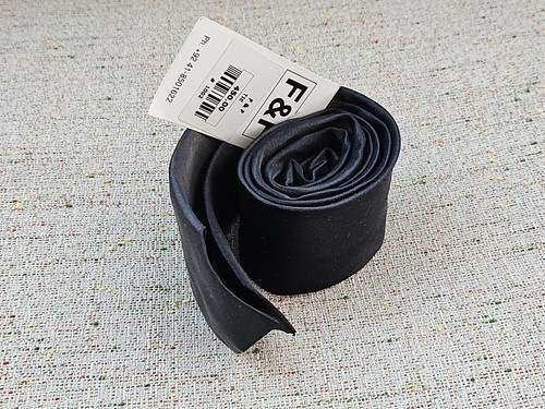 Fashion Men Tie Black Polyester Slim Fit necktie Dress Shirt Tie - 第 4/8 張圖片
