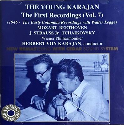 The Young Karajan Vol. 7 / Beethoven Symphony 8; Mozart Symphony 33; Etc CD