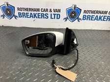 SEAT TOLEDO (2016) - NS (PASSENGER)  ELECTRIC WING MIRROR IN WHITE LF9E
