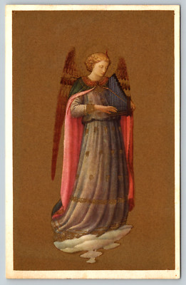 Angelo Musicante Gran Tabernacolo Firenze Museo Antique Vintage Postcard