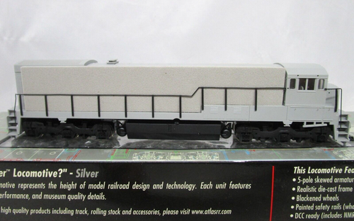 Atlas HO Undecorated GE U30C Diesel Locomotive w/o Nose Headlight NOS DCC Ready - Picture 2 of 10