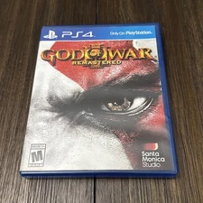 God of War 3 Remastered -PlayStation 4: TESTED AND WORKING