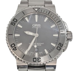 Oris Aquis Date Automatic Wrist Watch with Box Papers HFA 1 Year Warranty