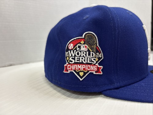 Los Angeles Dodgers New Era 2024 World Series On-Field 59FIFTY Fitted Hat 7 - Picture 3 of 9