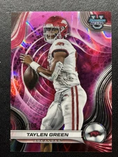 TAYLEN GREEN - 2024 Bowman's Best U - Pink Lava - Arkansas - 34/100