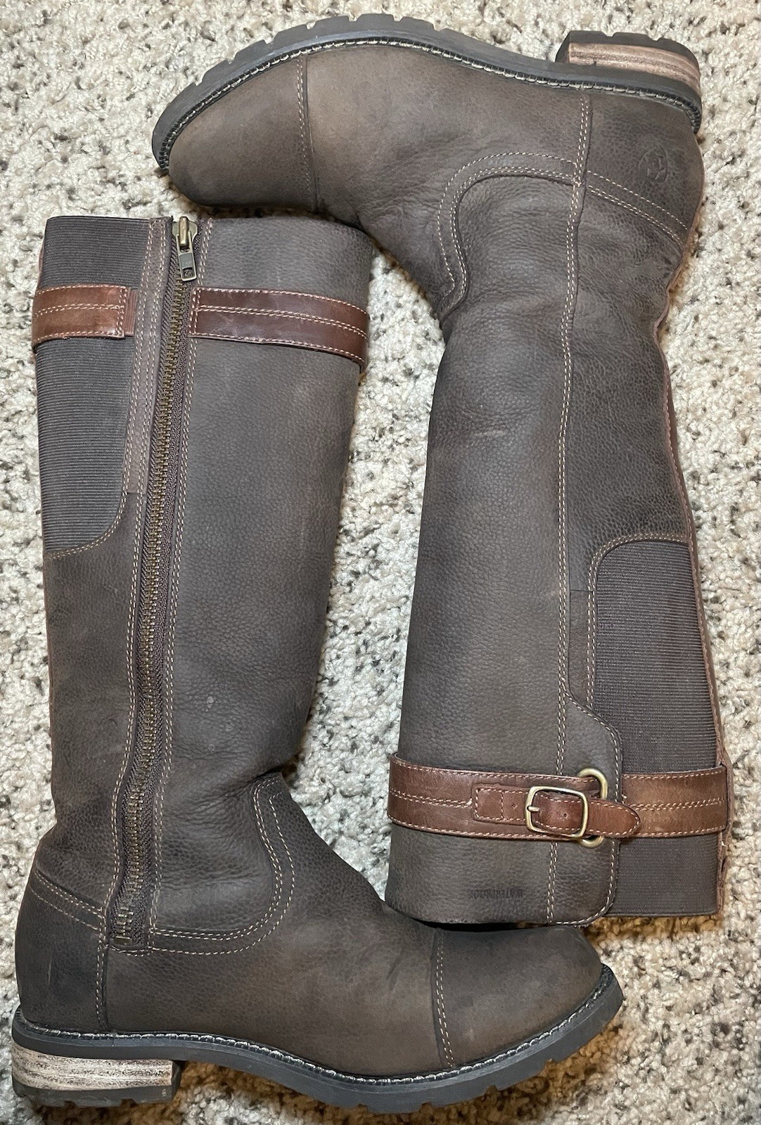 Ariat Stoneleigh Leather Java Brown H20 Waterproo… - image 3