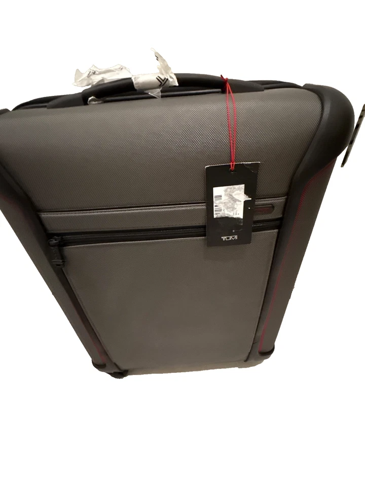 Bagagem de mão TUMI Continental 4.3 expansível 4 rodas nova, azul/preto - Imagem 3 de 4