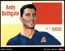 1960 Topps #45 Andy Bathgate Rangers-Hockey HOF 6 - EX/MT